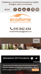 Mobile Screenshot of ecodome.es