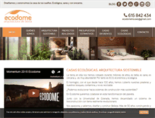 Tablet Screenshot of ecodome.es